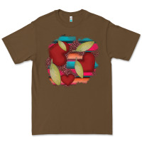 Cacao heart and serape patches Premium Tee - AdoDesignShop