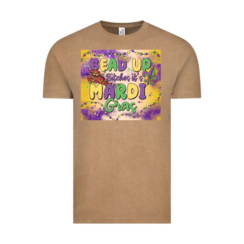 Bead Up Bitches It's Mardi Gras Vintage Tee by MaliasSmallBusiness | Teevron
