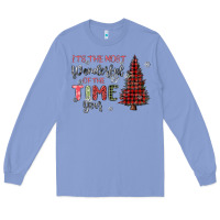 Colony Blue its the most wonderful time of the year Long Sleeve Tee - MaliasSmallBusiness