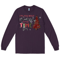 Plum its the most wonderful time of the year Long Sleeve Tee - MaliasSmallBusiness