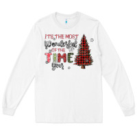 White its the most wonderful time of the year Long Sleeve Tee - MaliasSmallBusiness