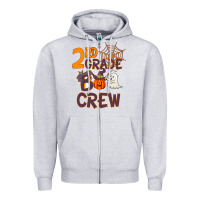 Heather Grey 2rd grade boo crew Zipper Hoodie - Bettercallsaul
