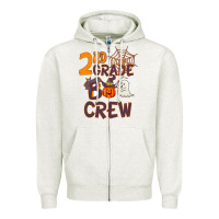 Oatmeal Heather 2rd grade boo crew Zipper Hoodie - Bettercallsaul