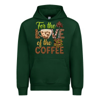 Forest Green for the love of the coffee bbs Urban Hoodie - BundleAndBundleShop