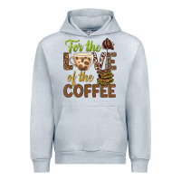 Heather Grey for the love of the coffee bbs Urban Hoodie - BundleAndBundleShop