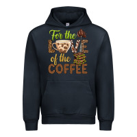 Navy for the love of the coffee bbs Urban Hoodie - BundleAndBundleShop
