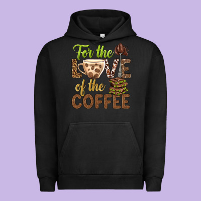 For The Love Of The Coffee Bbs Urban Hoodie Designed By Bundleandbundleshop