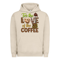 Pigment French Oak for the love of the coffee bbs Urban Hoodie - BundleAndBundleShop