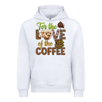 White for the love of the coffee bbs Urban Hoodie - BundleAndBundleShop