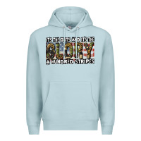 Blue Mist its the guts and its the glory a hundred stripes Premium Hoodie - CowGirlArtShop