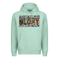 Seafoam its the guts and its the glory a hundred stripes Premium Hoodie - CowGirlArtShop