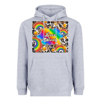 Heather Grey love wins Heavyweight Hoodie - TumblerDesignByShophia