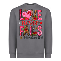 Storm love never fails i corintians 13 8 Heavyweight Sweatshirt - NancyCooperArtShop