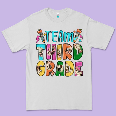 Team Third Grade Premium Tee Designed By Jahusdesignshop