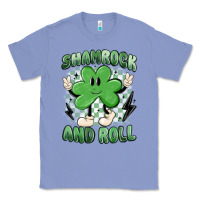 Colony Blue shamrock and roll Classic Tee - MaliasSmallBusiness