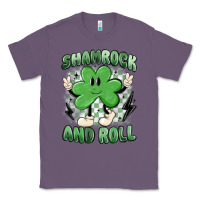 Lavender shamrock and roll Classic Tee - MaliasSmallBusiness