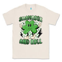 Natural shamrock and roll Classic Tee - MaliasSmallBusiness