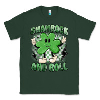 Sports Green shamrock and roll Classic Tee - MaliasSmallBusiness