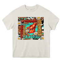 Cream western crawfish Heavy Core Tee - AdoDesignShop