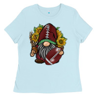 Baby Blue football gnome Ladies Tee - RacoonDesign