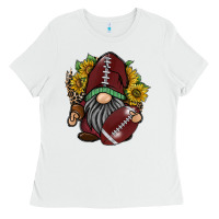 White football gnome Ladies Tee - RacoonDesign