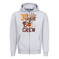 Heather Grey 3rd grade boo crew Zipper Hoodie - Bettercallsaul