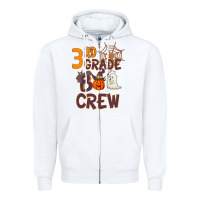 White 3rd grade boo crew Zipper Hoodie - Bettercallsaul