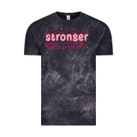 Cloud Black stronger than cancer Vintage Tee - MaliasSmallBusiness