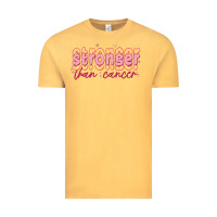 Vintage Mustard stronger than cancer Vintage Tee - MaliasSmallBusiness