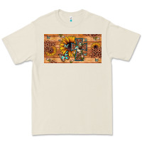 Bone leopard cross butterfly sunflower Premium Tee - JahusDesignShop