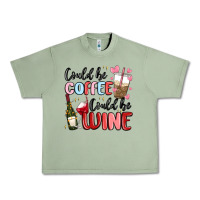 Oil Green could be coffee could be wine Urban Heavy Tee - MaliasSmallBusiness