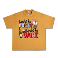 Peanut Butter could be coffee could be wine Urban Heavy Tee - MaliasSmallBusiness