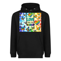 Black love has no gender Heavyweight Hoodie - TumblerDesignByShophia