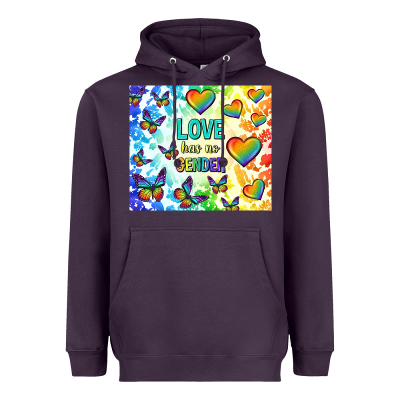 Love Has No Gender Heavyweight Hoodie by TumblerDesignByShophia | Teevron