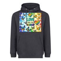 Smoke love has no gender Heavyweight Hoodie - TumblerDesignByShophia