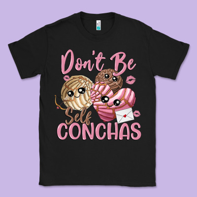 Don't Be Self Conchas Classic Tee Designed By Maliassmallbusiness