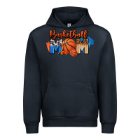Navy basketball mom Urban Hoodie - FaDigitalArtStudio