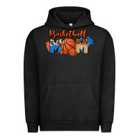 Pigment Black basketball mom Urban Hoodie - FaDigitalArtStudio