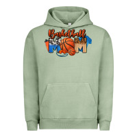 Pigment Oil Green basketball mom Urban Hoodie - FaDigitalArtStudio
