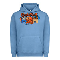 Pigment Pebble Blue basketball mom Urban Hoodie - FaDigitalArtStudio