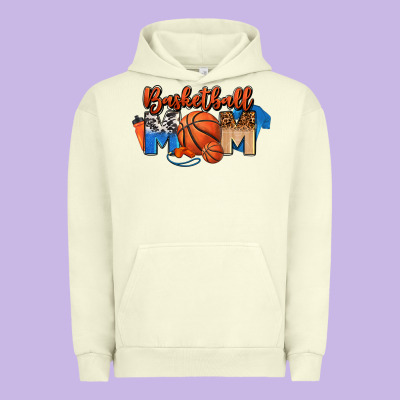 Basketball Mom Urban Hoodie Designed By Fadigitalartstudio