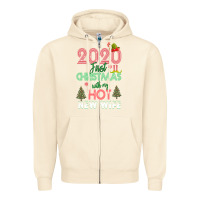 Sandshell 2020 First Christmas With My Hot New Wife Zipper Hoodie - Bettercallsaul