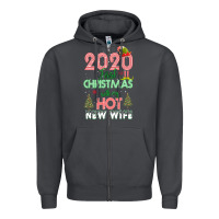 Smoke 2020 First Christmas With My Hot New Wife Zipper Hoodie - Bettercallsaul