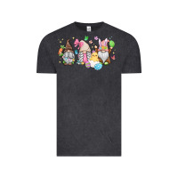 Vintage Black easter gnomies Vintage Tee - MaliasSmallBusiness