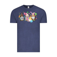 Vintage Denim easter gnomies Vintage Tee - MaliasSmallBusiness