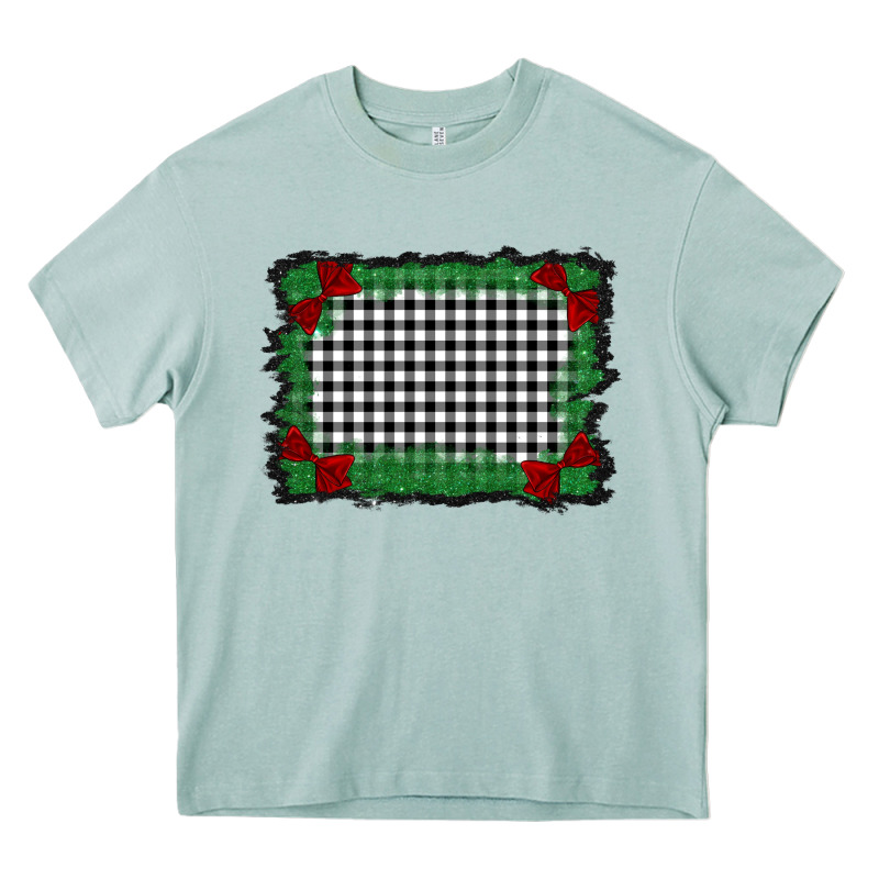 Christmas Black And White Background Heavy Core Tee by BarkalooDesign | Teevron