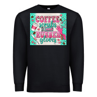Black coffee scrubs and rubber gloves Premium Sweatshirt - TumblerDesignByShophia