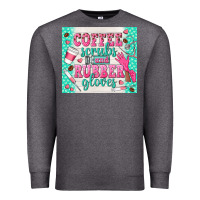 Charcoal Heather coffee scrubs and rubber gloves Premium Sweatshirt - TumblerDesignByShophia