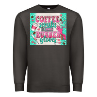 Smoke coffee scrubs and rubber gloves Premium Sweatshirt - TumblerDesignByShophia