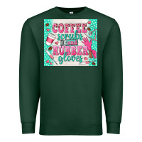 Sports Green coffee scrubs and rubber gloves Premium Sweatshirt - TumblerDesignByShophia